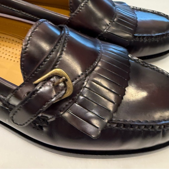 Cole Haan Men’s Kiltie Buckle Burgundy Loafers 12D Excellent!! main image 4